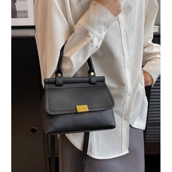 AnBeck `Nostalgic Lady´ kleine klassische Handtasche - pink, weiß oder schwarz - kassischer Look! - HOLE-X-WORLD