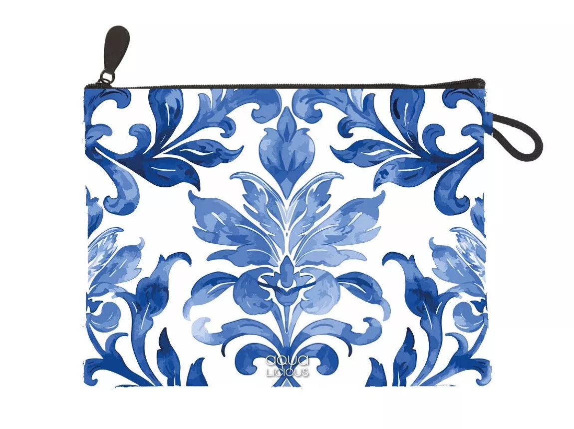 Clutch Blue Tile