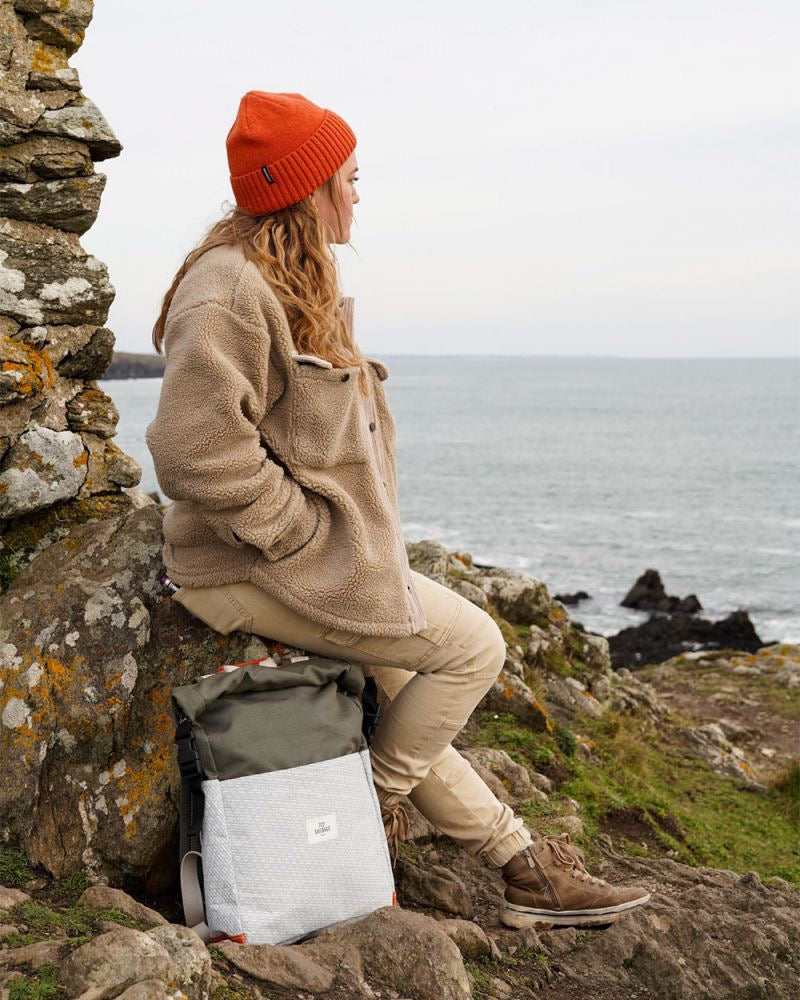 Rucksack Roll Up Kaki von 727 Sailbags