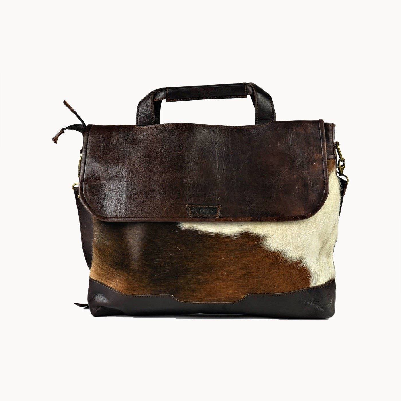 DOENYA Ledertasche 'Rana' wasserdichte Tasche mit Platz für Deinen Laptop viele Farben - HOLE-X-WORLD