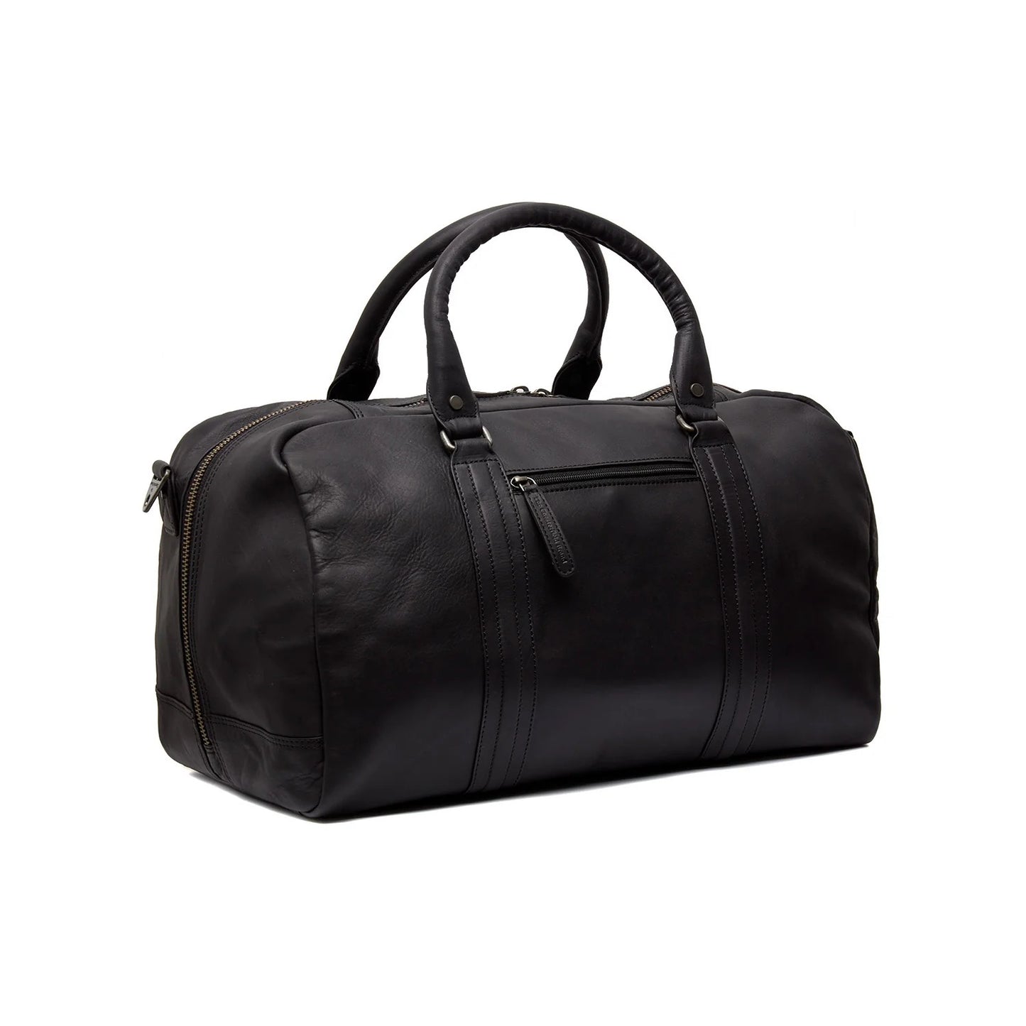 Leder Reisetasche Schwarz Perth