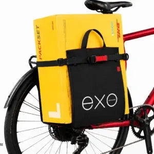 Easy EXO – Flexible Gepäckträgererweiterung von Red Rebane am Fahrrad