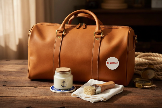 KI generierte Ledertasche