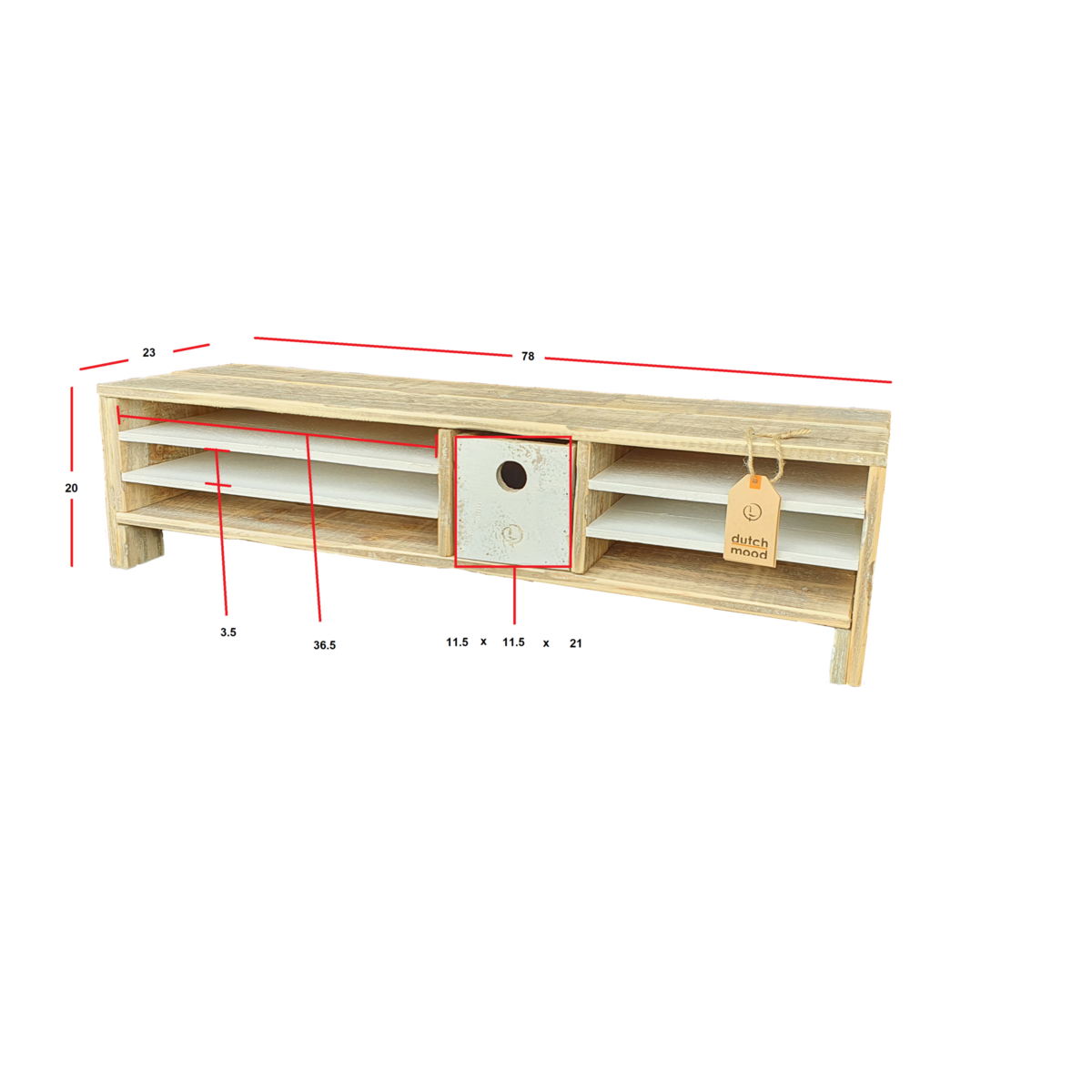 Computertisch - Old Dutch Schreibtisch - ideal für einen aufgeräumten Schreibtisch