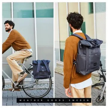 City Bikepack XL V3 - Fahrradtasche und Rucksack - HOLE-X