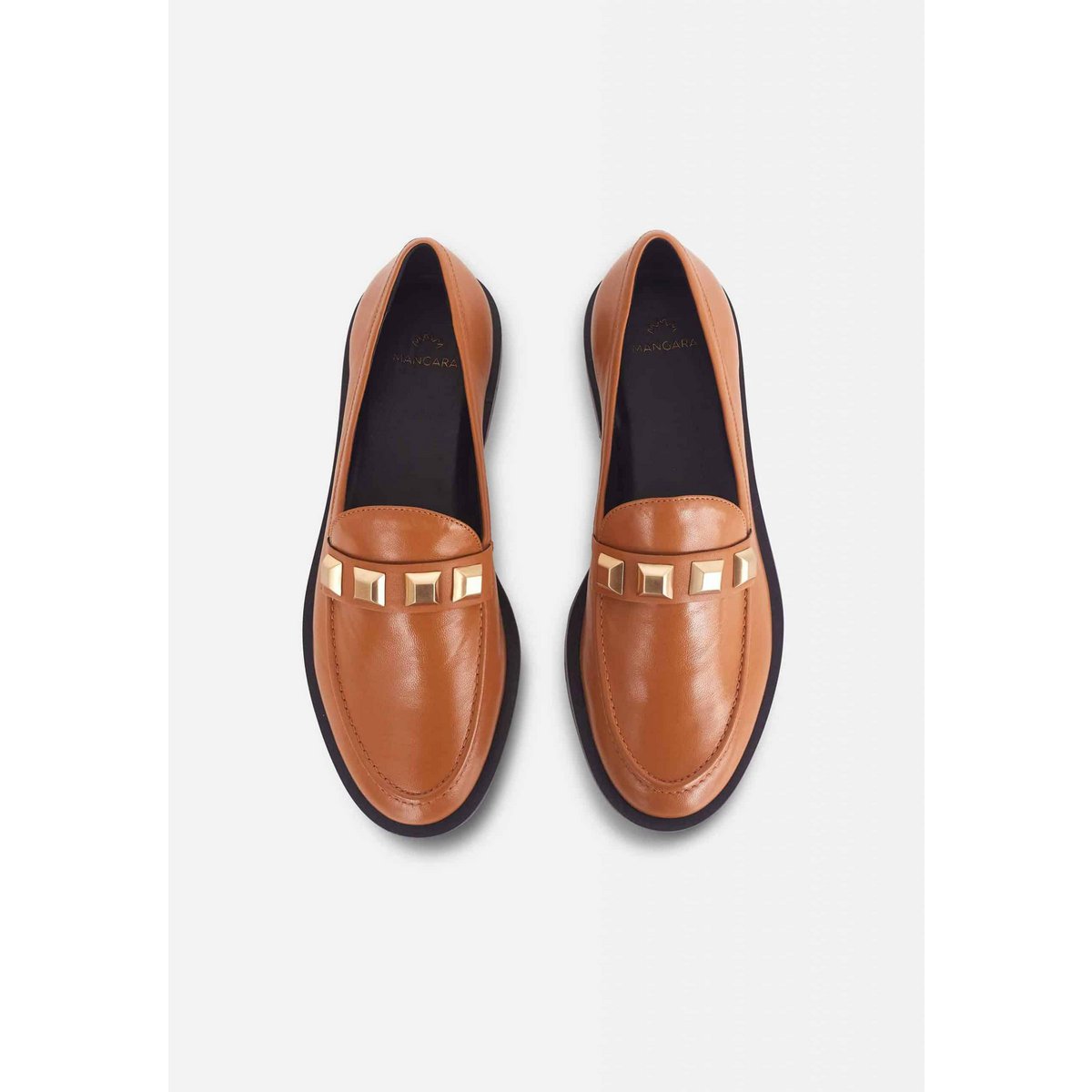 Damen-Loafer mit Ärmeln, Herbst-Leder