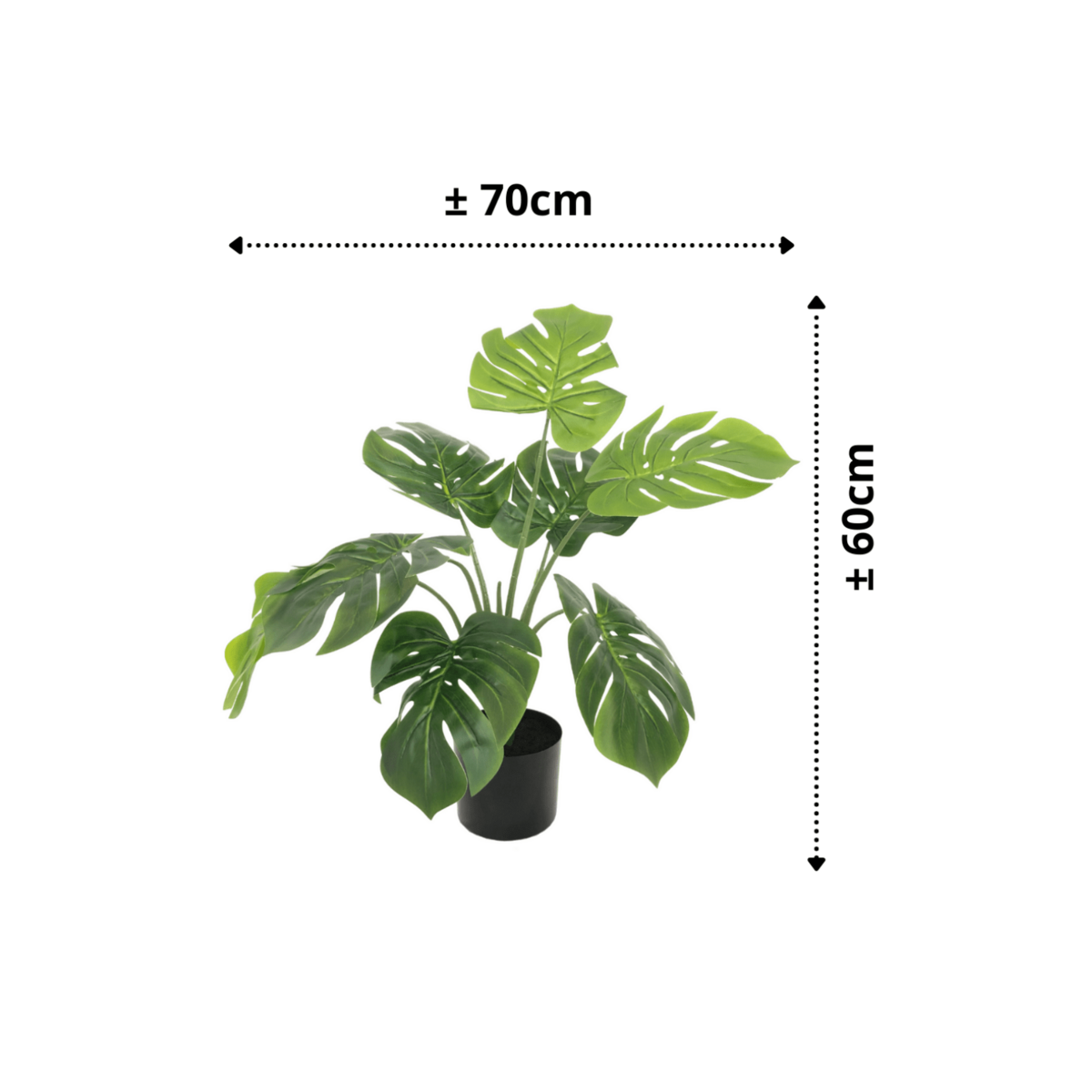 Monstera Kunstpflanze 60cm