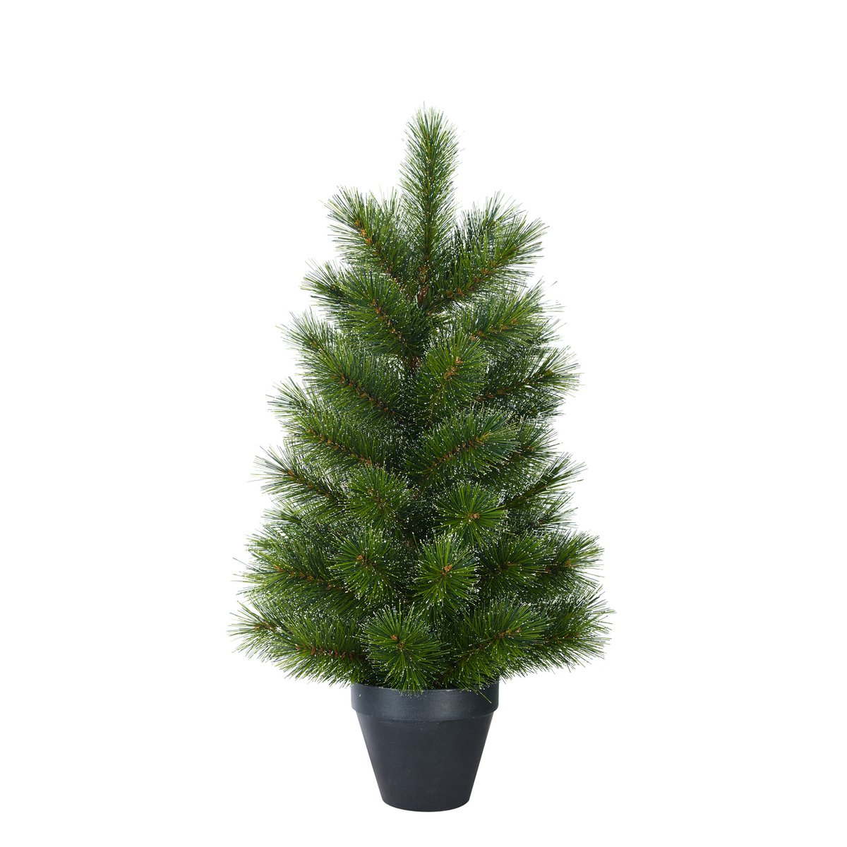 Glendon Künstlicher Weihnachtsbaum im Topf – H90 x Ø51 cm – Grün