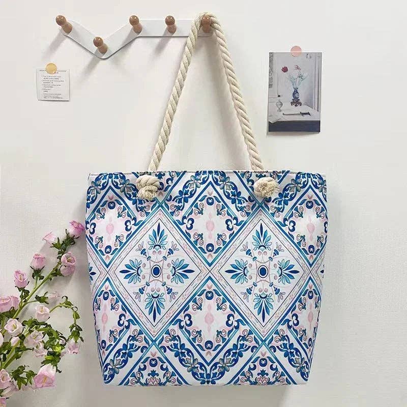 Strandtasche - Rana: Blau