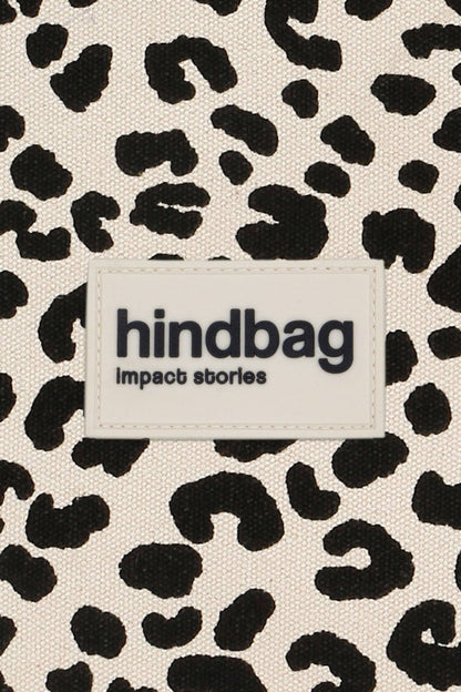 Shopper Tasche Claude Leopard in Ecru