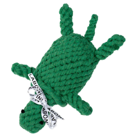 Tina Turtle Rope Toy - Dog Green 19x14x6 cm