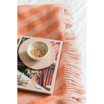 Filip Decke Melon Weiche, leichte Decke aus reiner norwegischer Wolle - HOLE-X-WORLD