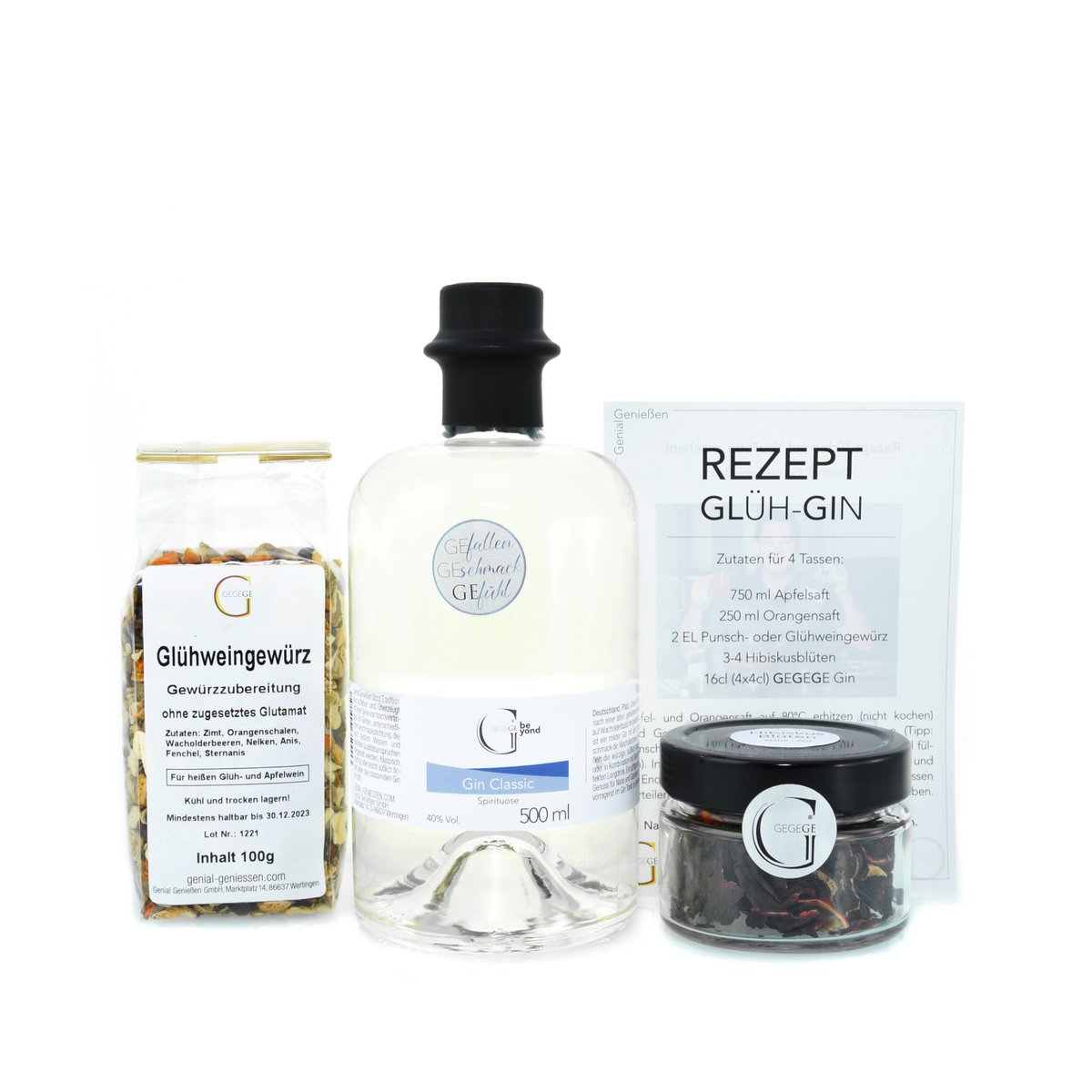 Glüh-Gin Geschenkset