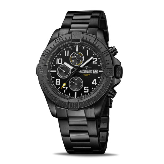 ROTORCRAFT UHR® Centurion RC1104 Dualzeit - HOLE-X-WORLD