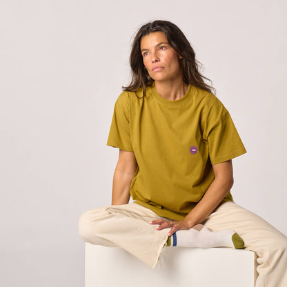Damen T-Shirt Bio-Baumwolle Grün Größe M – BILLYBELT