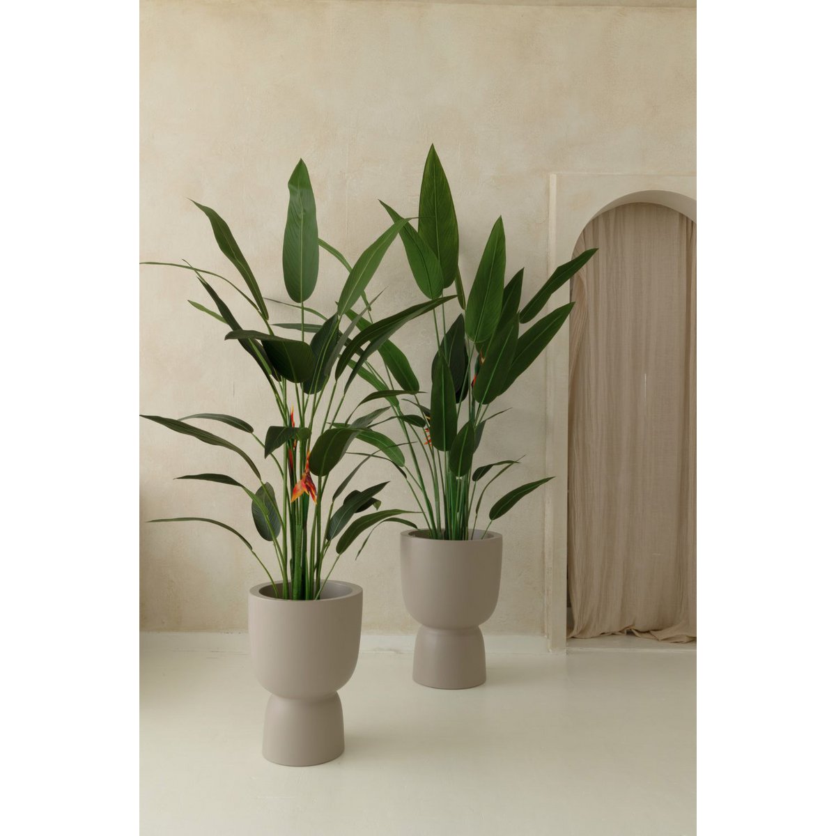 Künstliche Strelitzia-Pflanze mit Blüte 160 cm