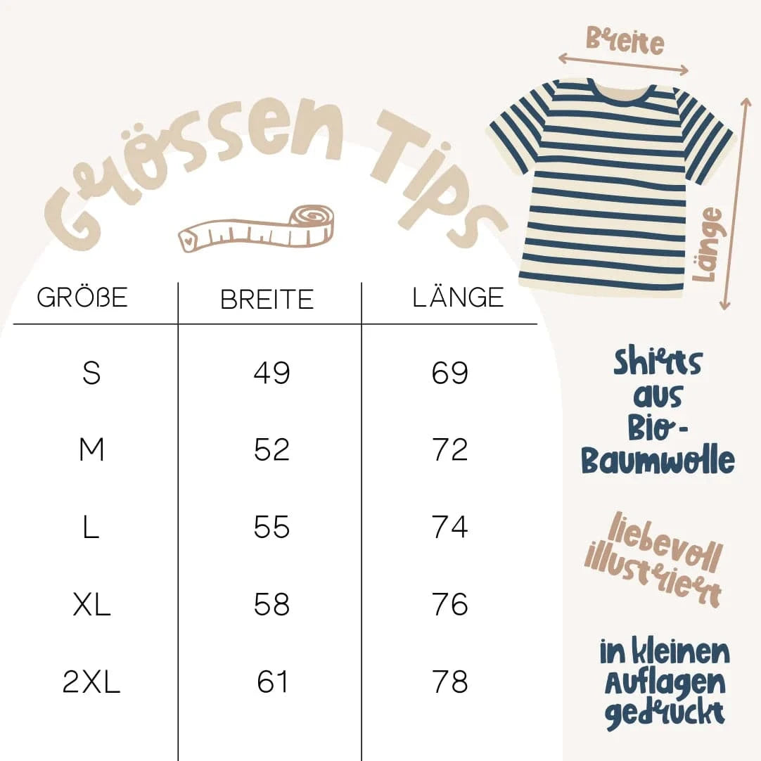 Tilda and Theo - T-Shirt Pilea Pflanze - BIOBAUMWOLLE Zimmerpflanze Shirt Topfpflanze - HOLE-X-WORLD