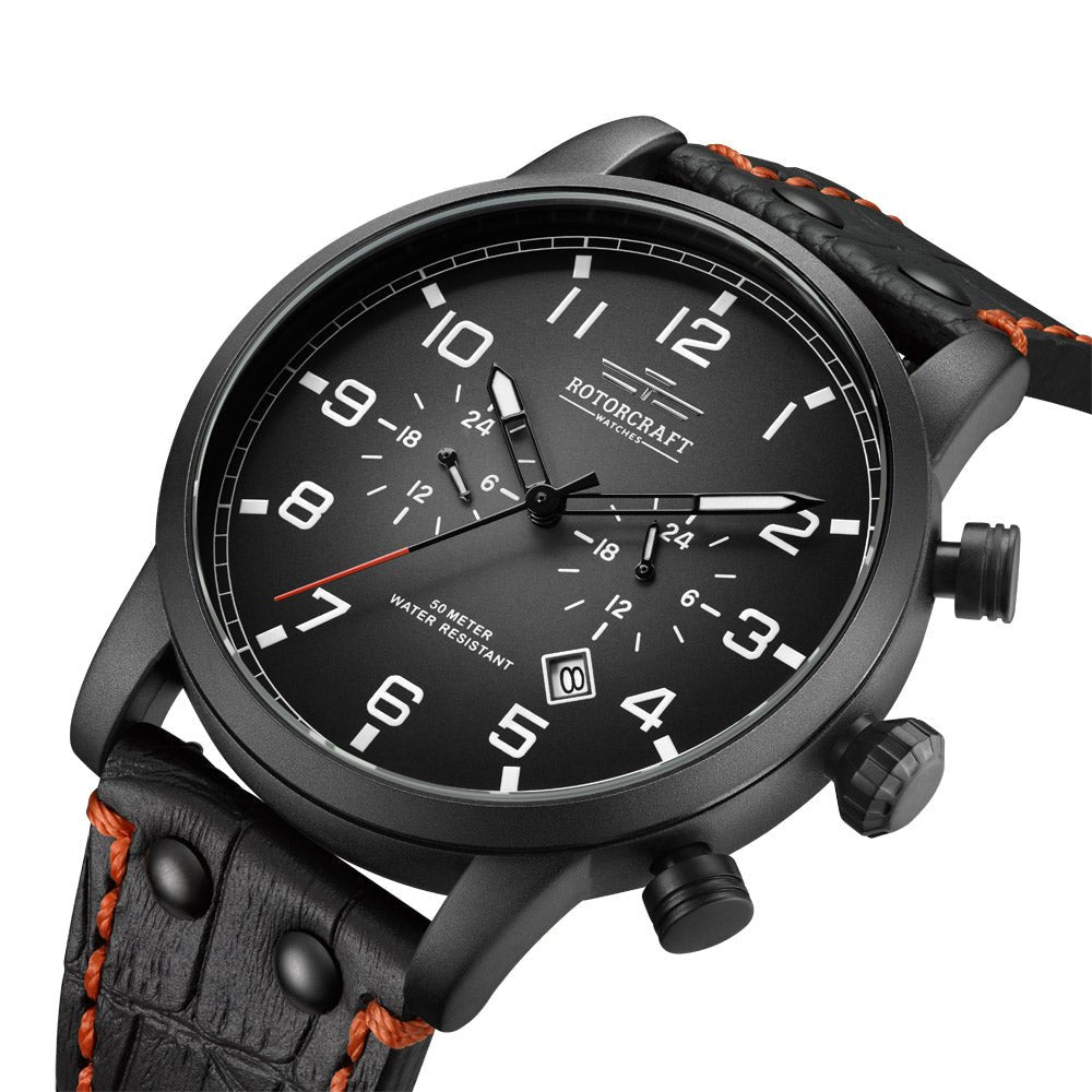 ROTORCRAFT UHR® Base RC1302 Dual Time Limited Edition - HOLE-X-WORLD