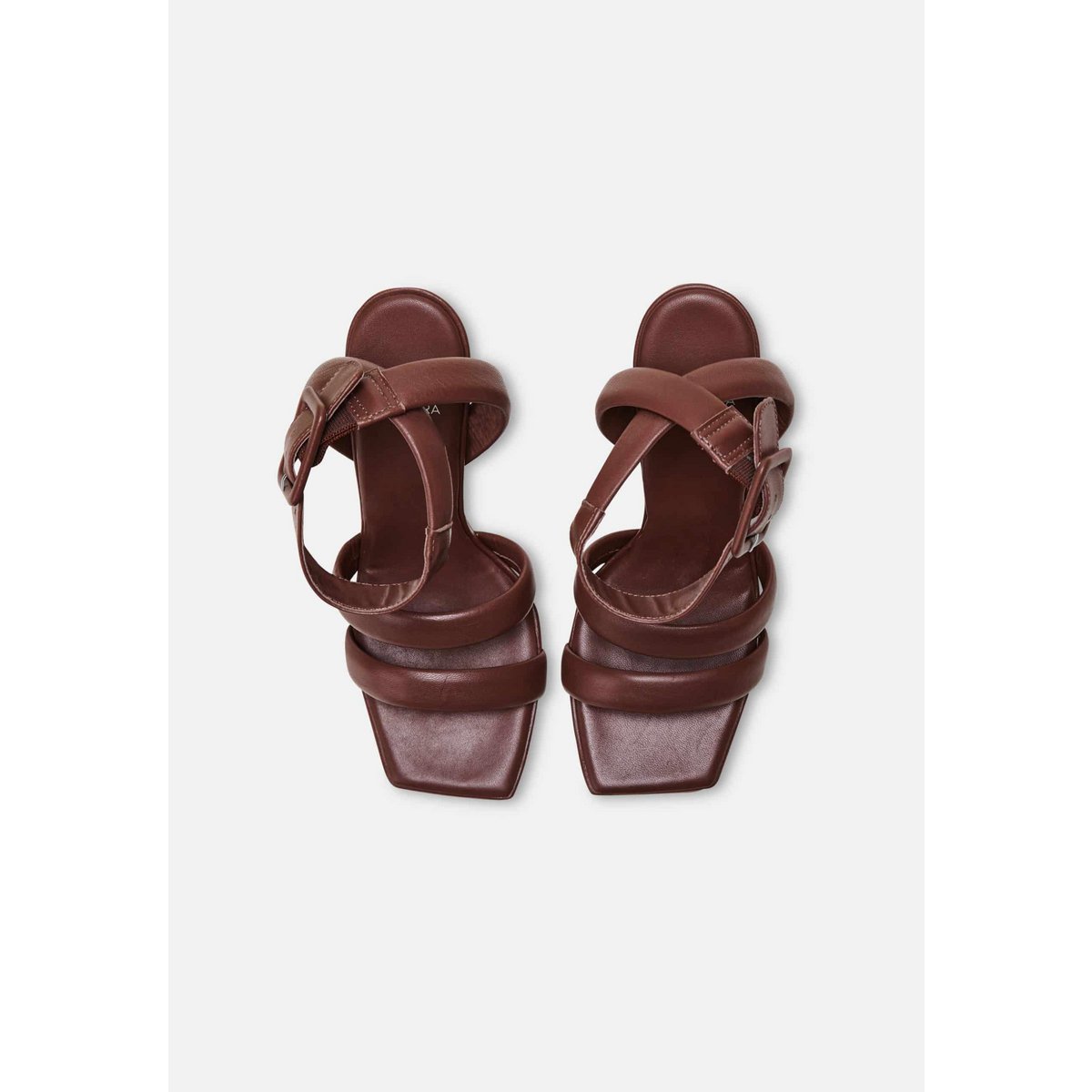 Mangará Uvaia Ledersandalen mit Absatz – Elegant 8 cm Hölle