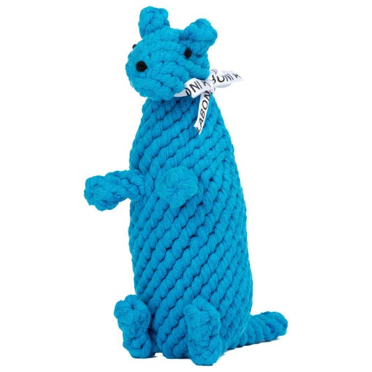 Kurt Känguru Rope Toy - Dog Turquoise 14x8x22 cm