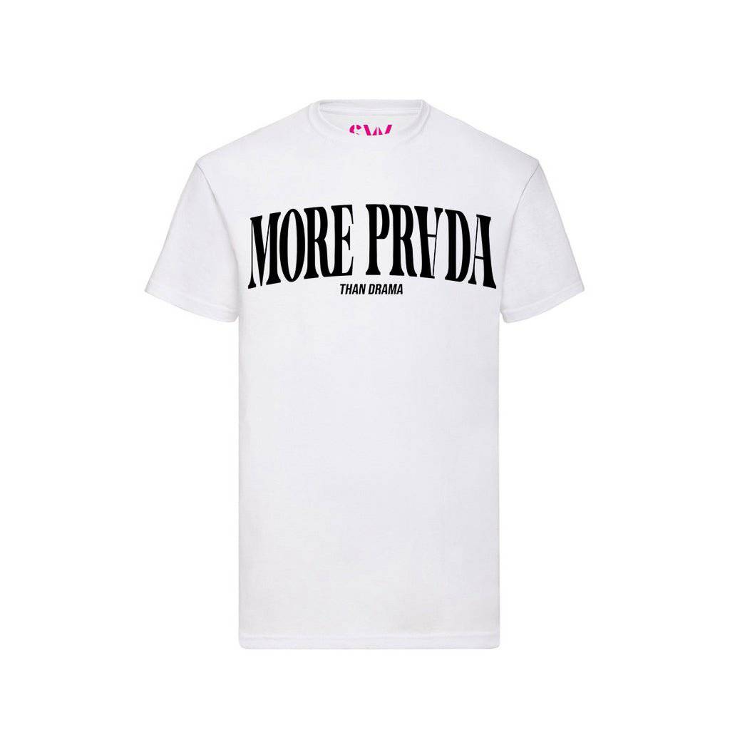 T-Shirt Mehr Prada Black Velvet - HOLE-X-WORLD