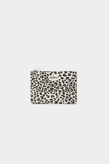 Hindbag Ema Täschchen – Ecru Leopard - Vorderansicht