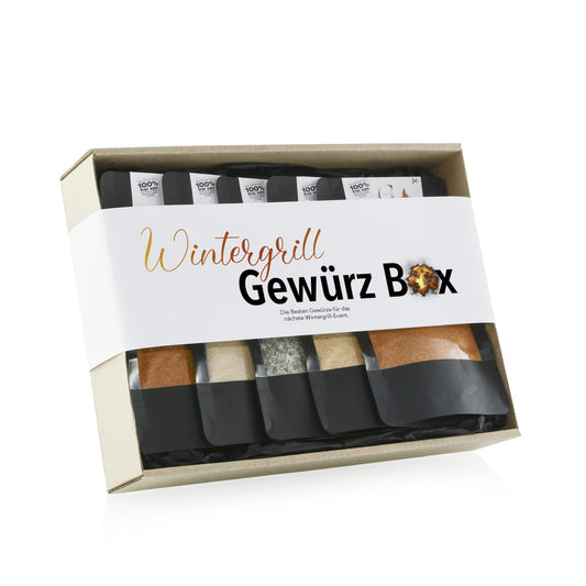 Wintergrill Gewürz Box – Geschenkset