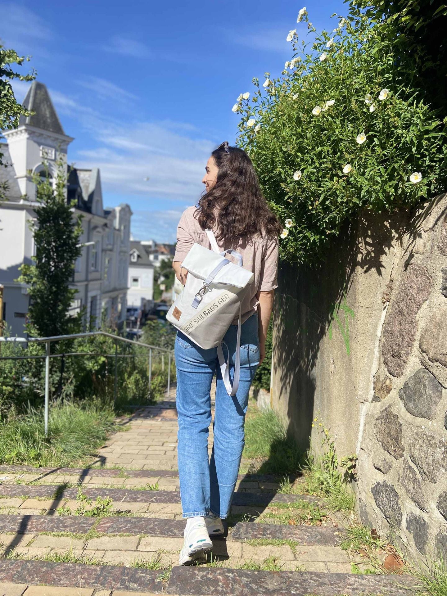 Wickeltop Rucksack "Möwe"