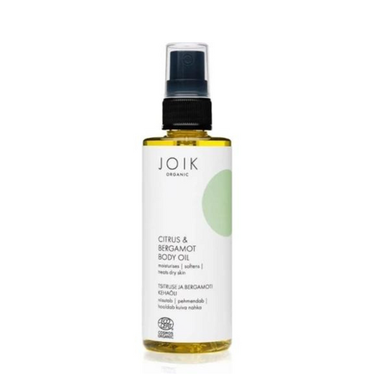 JOIK Bio-veganes Zitrus- und Bergamotte-Körperöl 100 ml