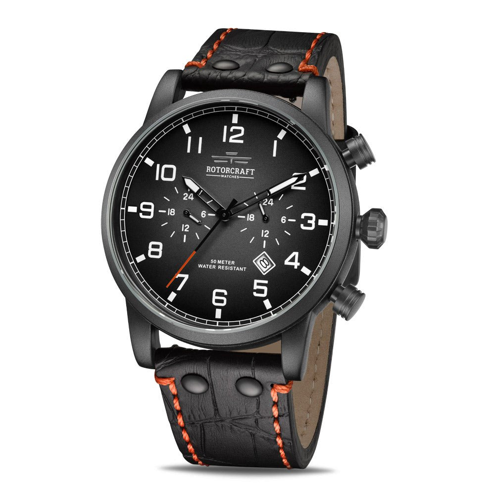 ROTORCRAFT UHR® Base RC1302 Dual Time Limited Edition - HOLE-X-WORLD