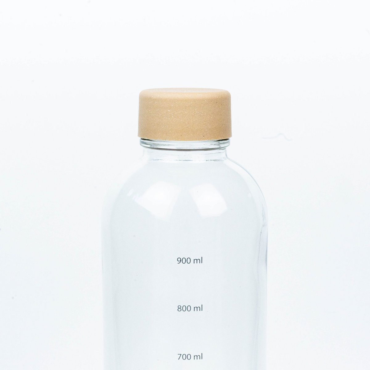 CARRY Bottle HYDRATION BOOSTER 1,0 l Glasflasche - die Motivationsflasche