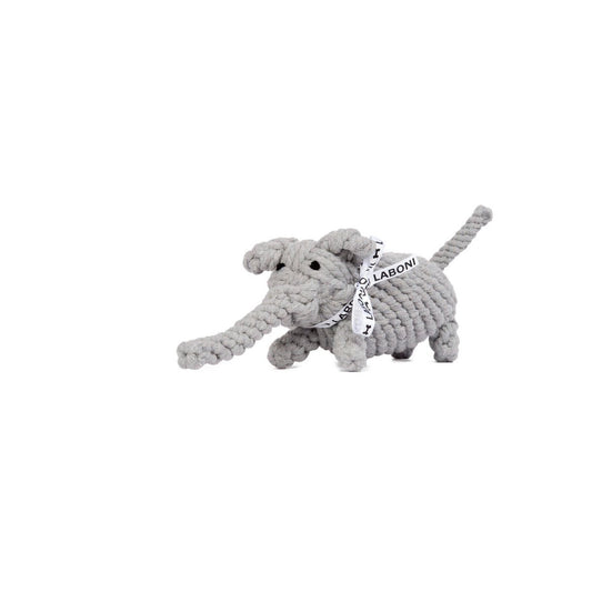 Elton Elefant Rope Toy - Dog Grey 33x8x10 cm