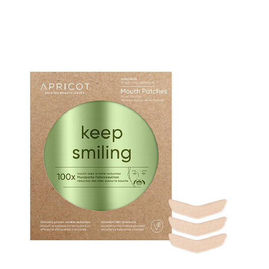 APRICOT Mundpflaster Hyaluron – Keep Smiling – x100 - HOLE-X-WORLD