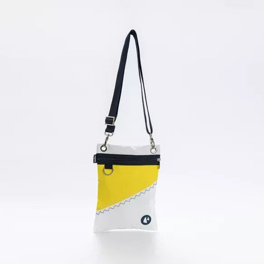 Unisex-Tasche aus recyceltem Segel – Brioni – Gelb