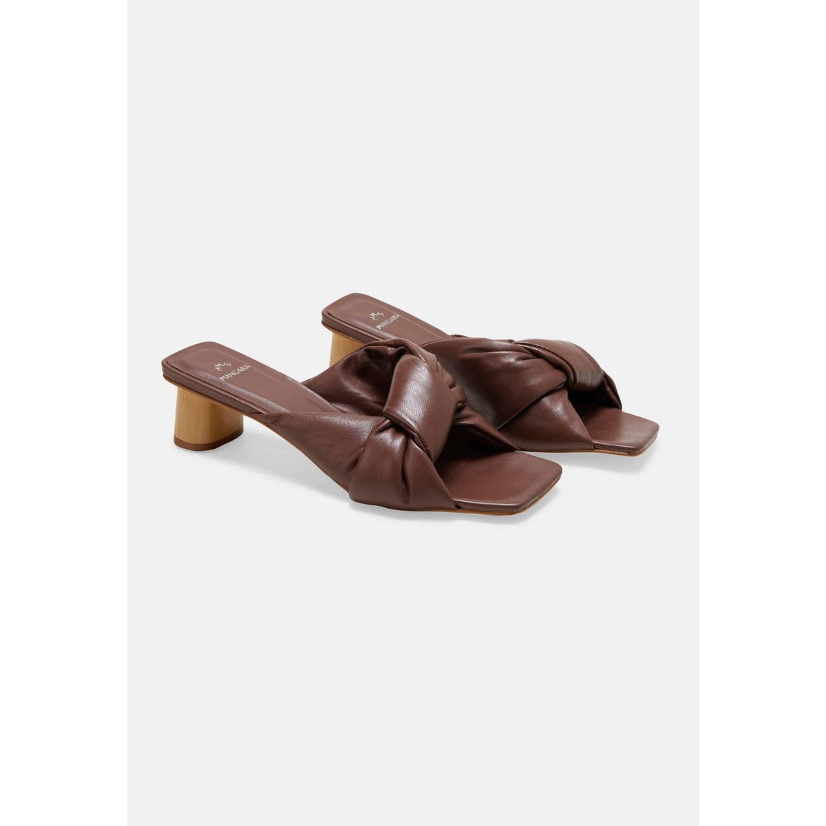 Mangará Caroba Mules mit Blockabsatz