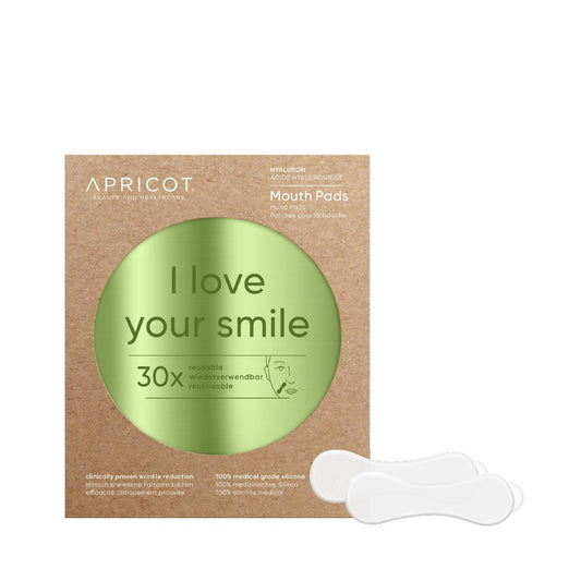 APRICOT Mundpads Hyaluron – Ich liebe dein Lächeln – 30 Behandlungen - HOLE-X-WORLD