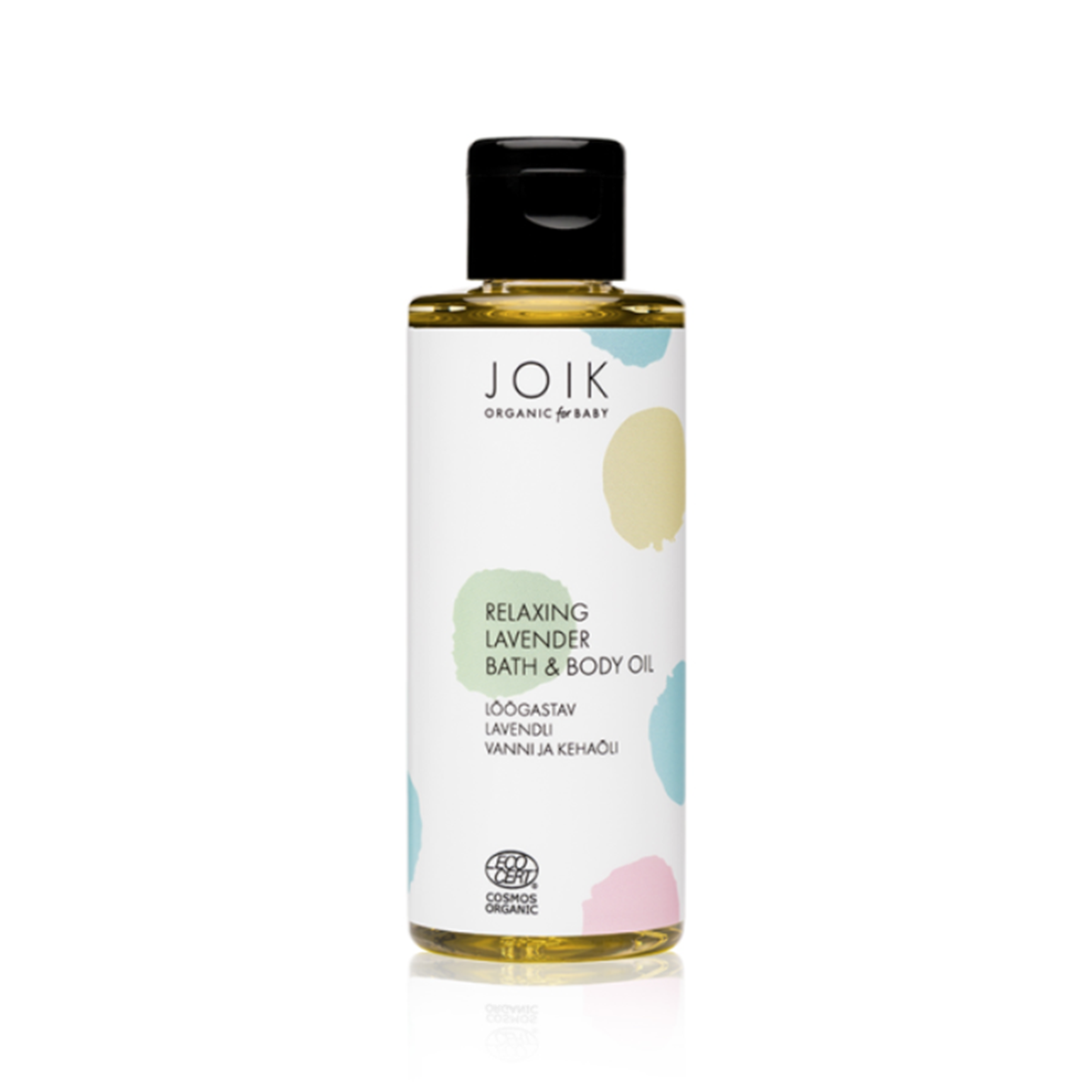 JOIK Organic BABY Entspannendes veganes Lavendel-Bade- und Körperöl 100 ml