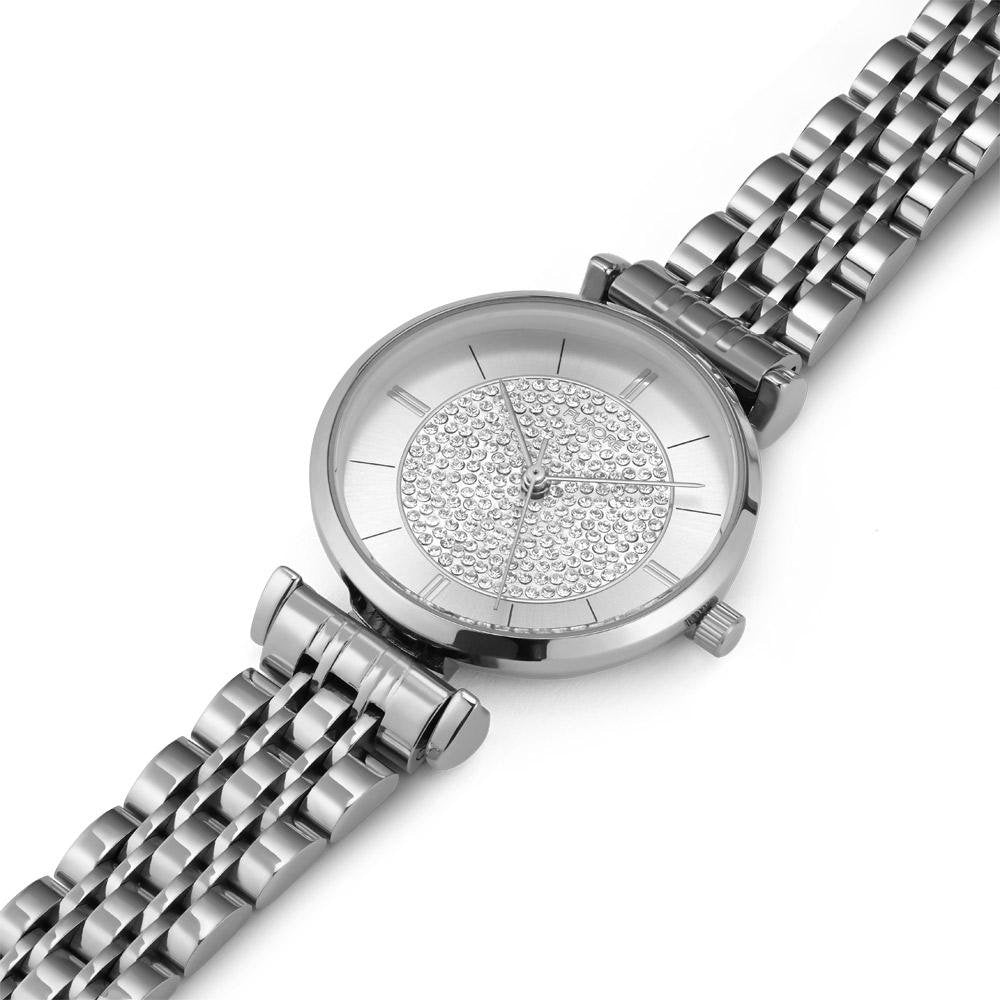 Furore Amalfi Uhr – Eleganz in Silber und Glanz