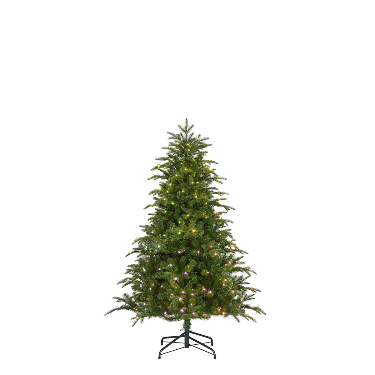 Smart Lighting Nestow Künstlicher Weihnachtsbaum – H155 x Ø107 cm – Grün - HOLE-X-WORLD