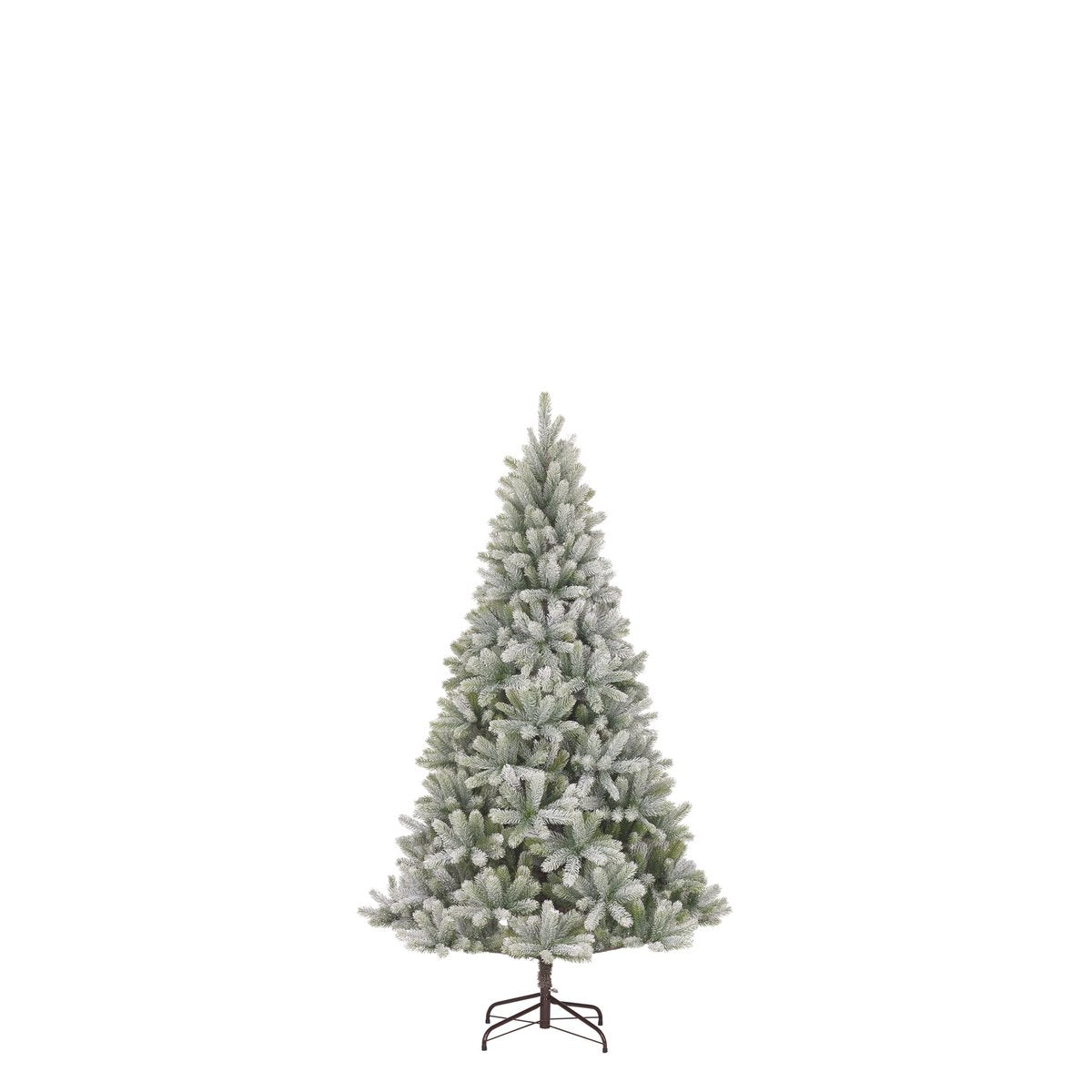 Nagoya Künstlicher Weihnachtsbaum – H120 x Ø79 cm – Grün gefrostet - HOLE-X-WORLD