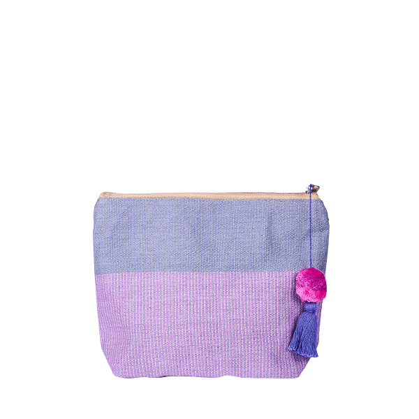 POM POM KOSMETIKTASCHE | ROSA