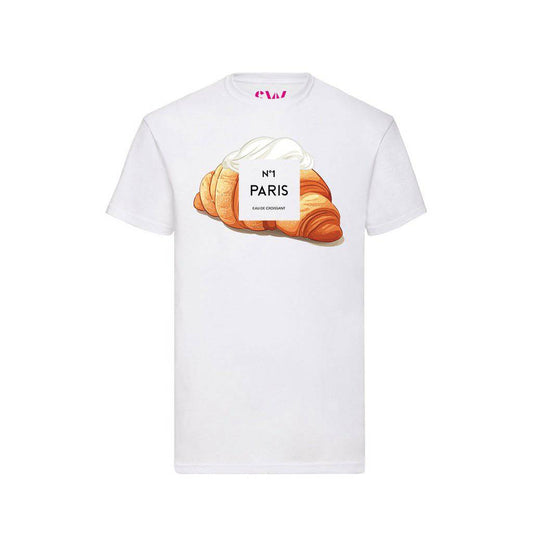 T-Shirt N1 Paris Croissant - HOLE-X-WORLD