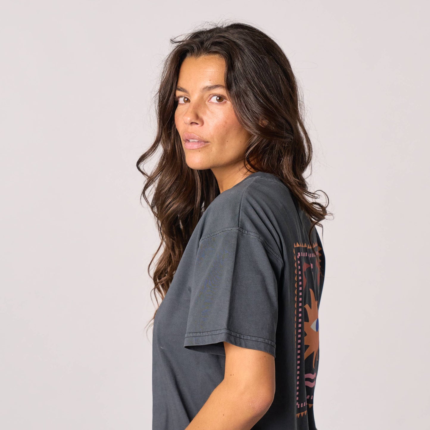 Damen T-Shirt Bio-Baumwolle Schwarz Größe M – BILLYBELT