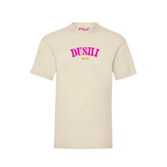 T-Shirt aus rosa Samt Dushi Bon Dia