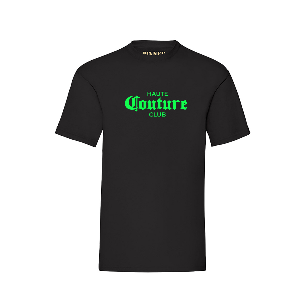 T-Shirt Grüner Haute Couture Club - HOLE-X-WORLD