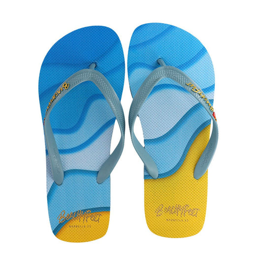 BeachyFeet - Waverider Azul Amarillo