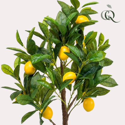 Künstliche Pflanze - Citrus Limonia - Zitronenbaum - 75 cm - HOLE-X-WORLD