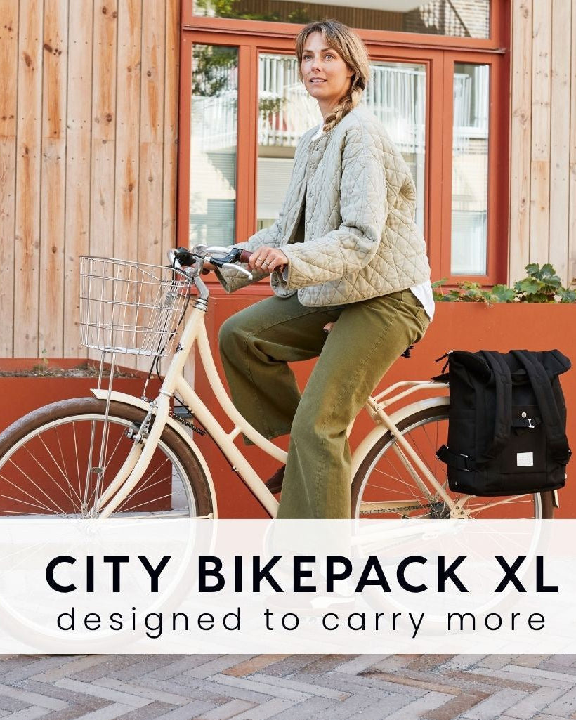 City Bikepack XL V3 - Fahrradtasche und Rucksack - HOLE-X