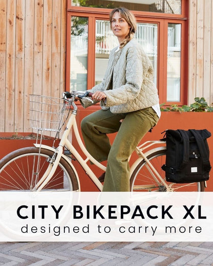 City Bikepack XL V3 - Fahrradtasche und Rucksack - HOLE-X