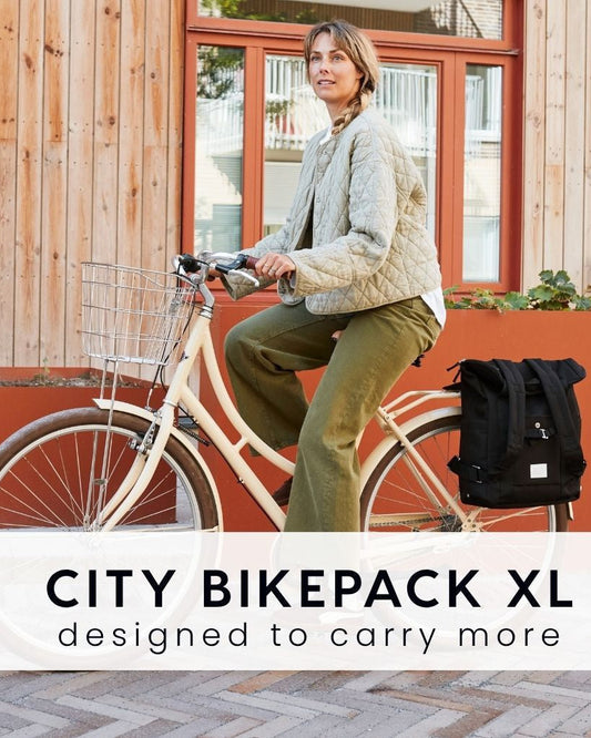 City Bikepack XL V3 - Fahrradtasche und Rucksack - HOLE-X